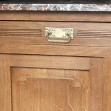 Superb Art Deco buffet with its marble