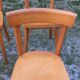 Set of 4 Baumann bistro chairs from the 1950s.