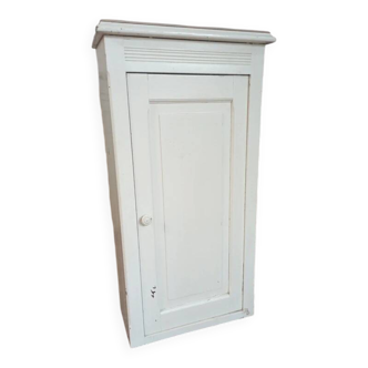 Small piece of antique white patinated wooden furniture.