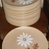 Two plates St Amand, Autumn model