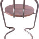 Industrial metal chair