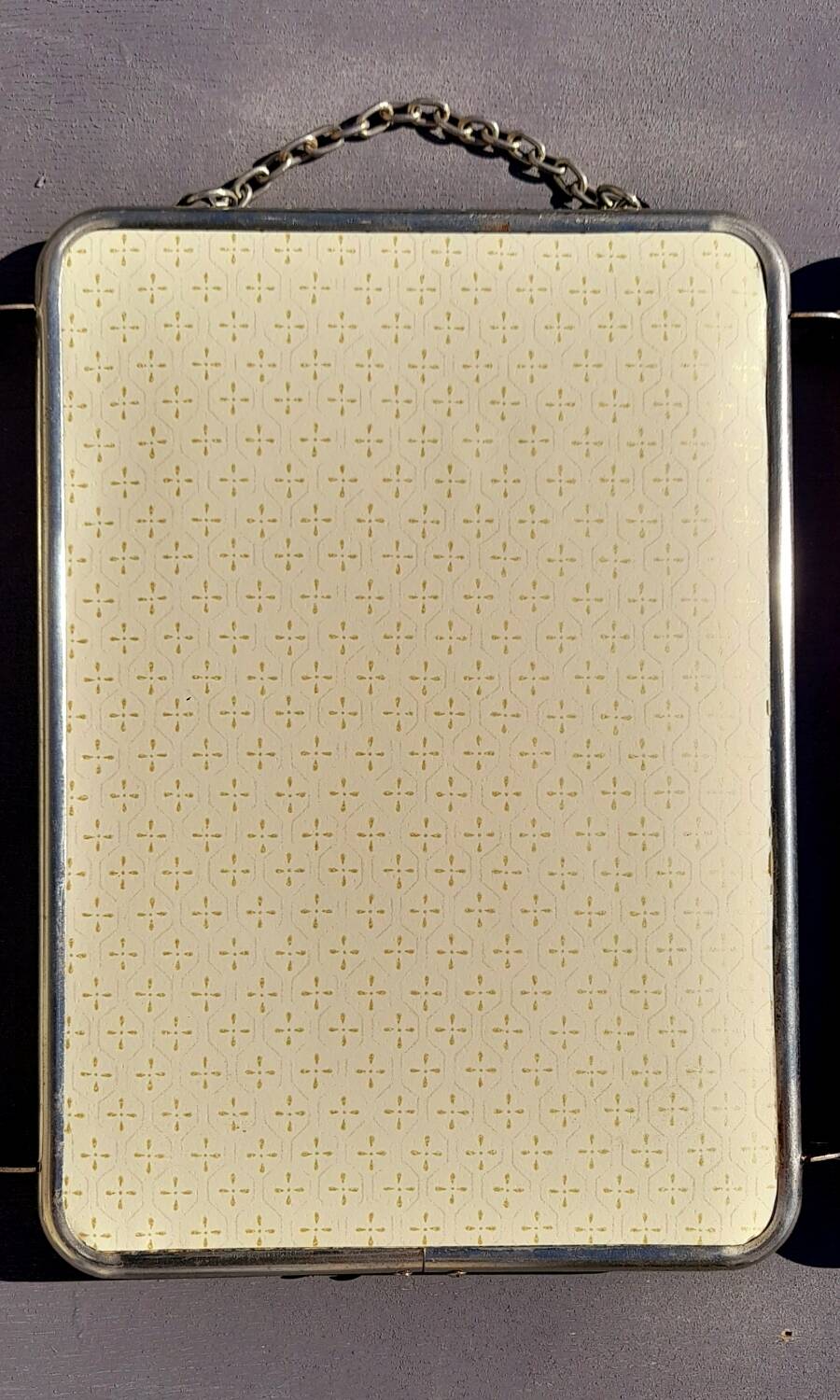 Triptych barber mirror