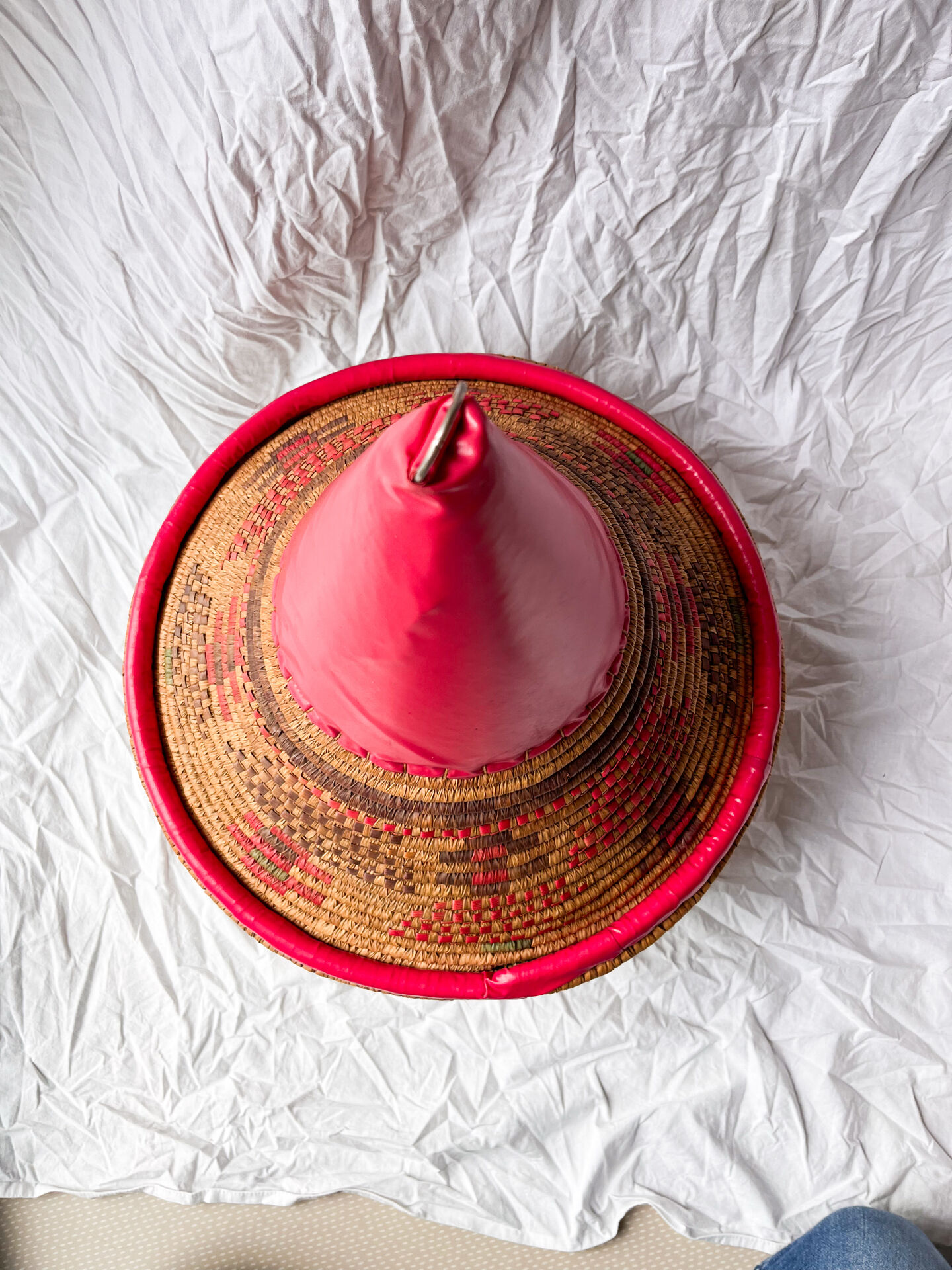 Berber Basket XXL Antique Unique Piece