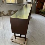 Walnut row Roche Bobois 240 cm