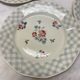 Set of 4 old bastia plates