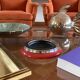 Sergio Asti, cendrier / fourre-tout rouge mod.4635, Kartell Italie 1967