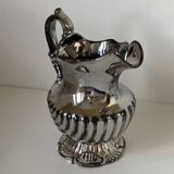 Beautiful English Rococo style lustreware carafe or pitcher circa 1830
