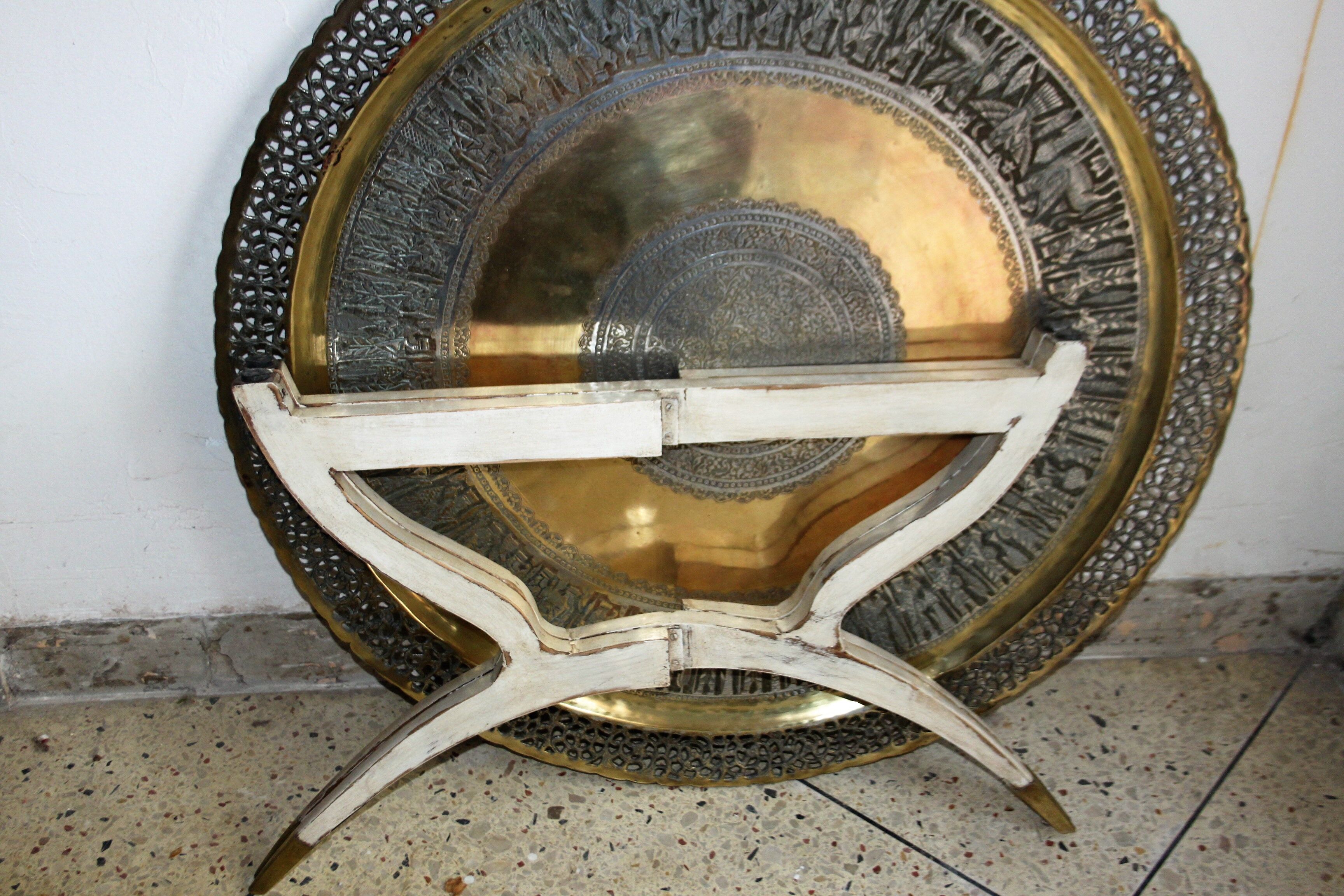 Former Eastern coffee table. Persia, plate XIX. Time Qajar