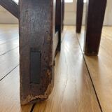 Table de ferme et ses deux bancs