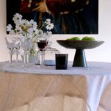 Compotier display ceramic cakes Japan 1950 unique piece