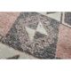 Vintage Turkish Oushak Wool Runner Handmade Wool Runner Rug 123x376