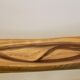 Vallauris distinctive wood grain Ceramic platter 1960 s