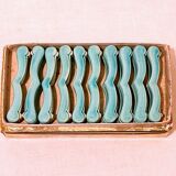 Set of 10 Art-Nouveau ceramic knife holders in perfect condition