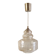 Amber glass Scandinavian suspension style - 1960s-70s