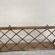 Rattan wall shelf, 50s