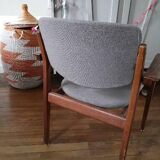 Danish design chair with armrests