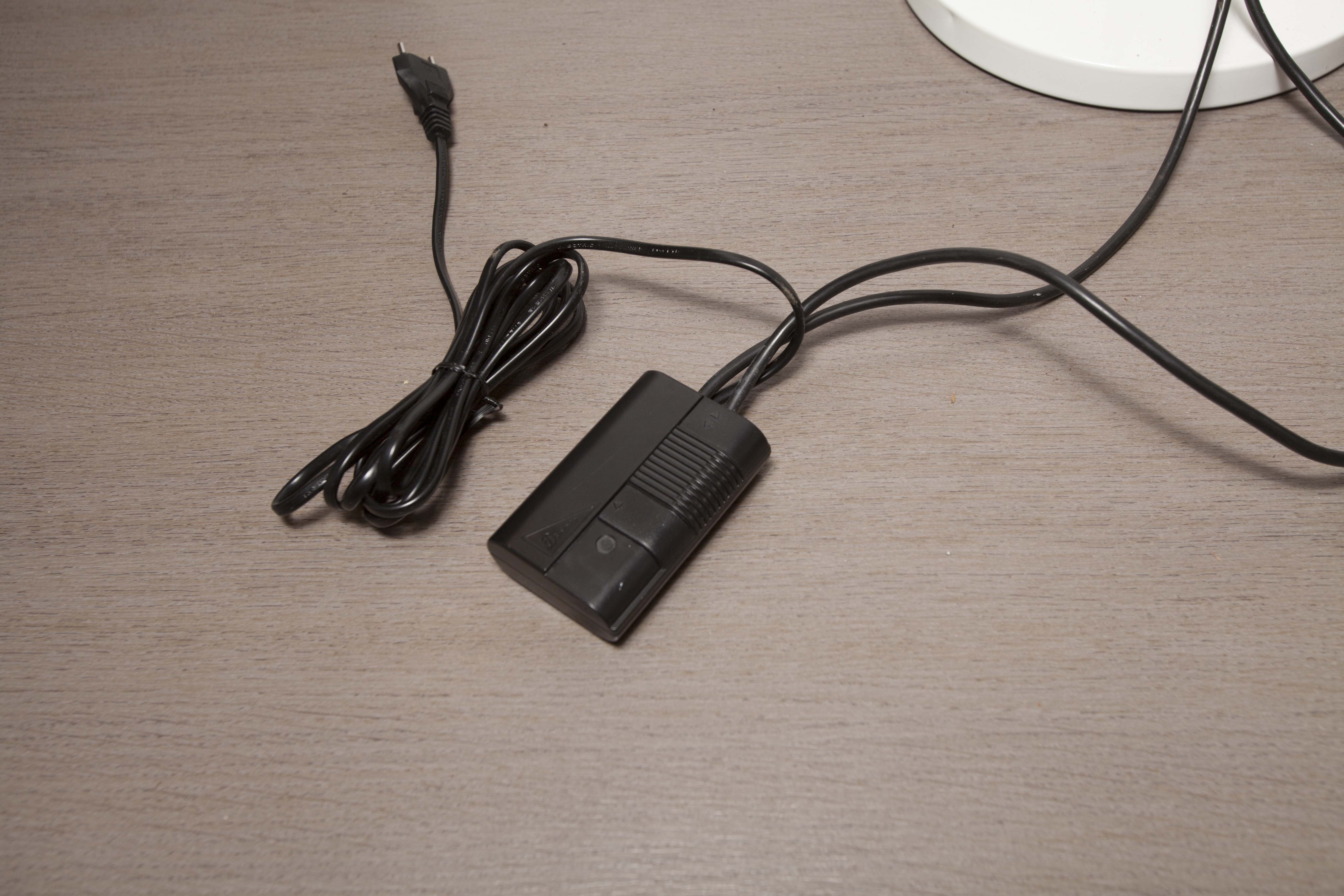 Lampadire 2 white balls restored 70s