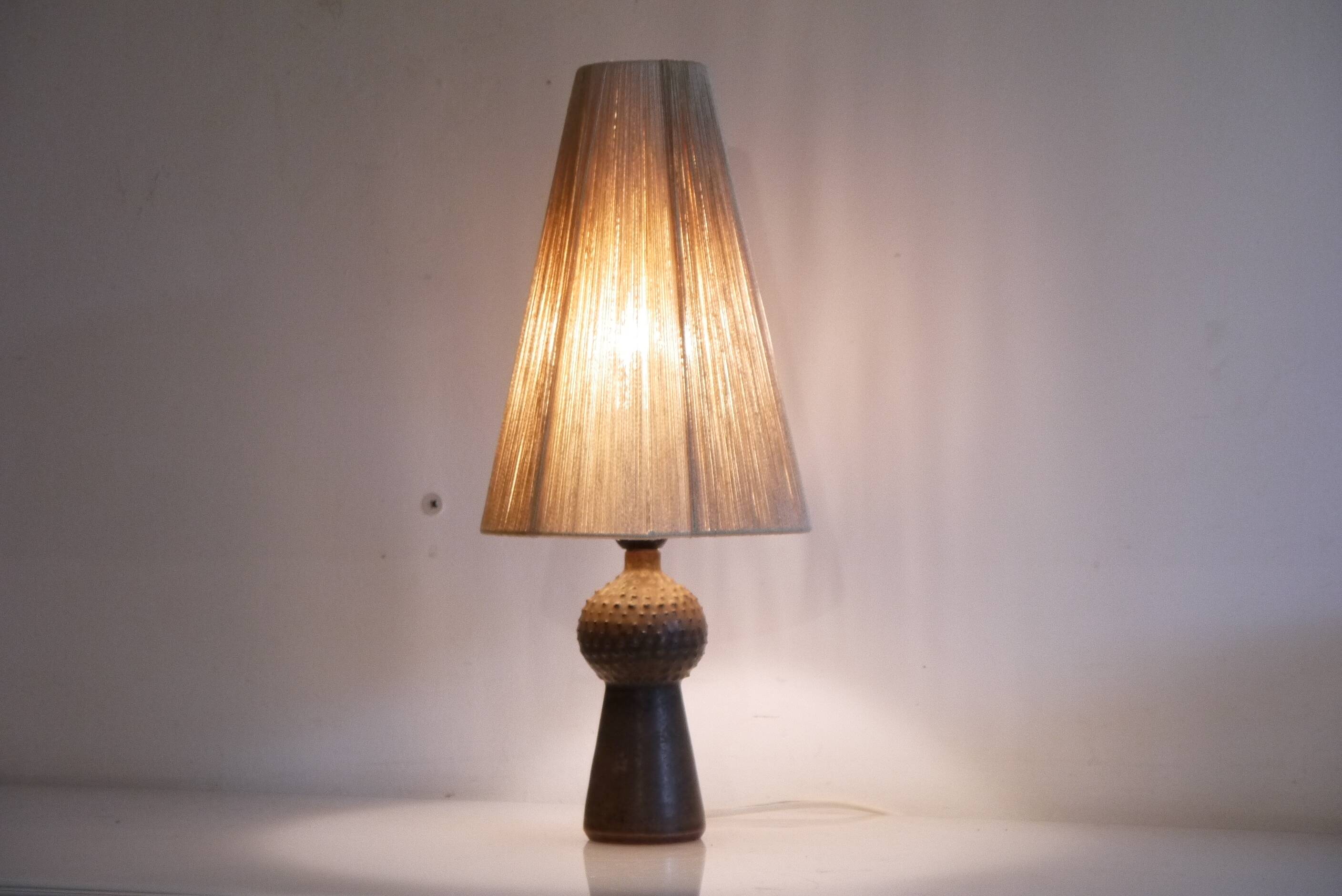 Ceramic lamp by Rolf Palm