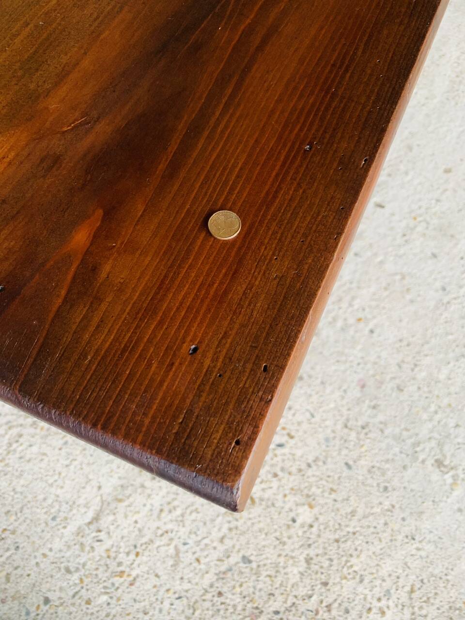 Wooden farm console, circa 30's/40's
