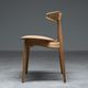 Set of 3 Chairs CH33 Hans Wagner, Carl Hansen & Søn, 1950s, Denmark