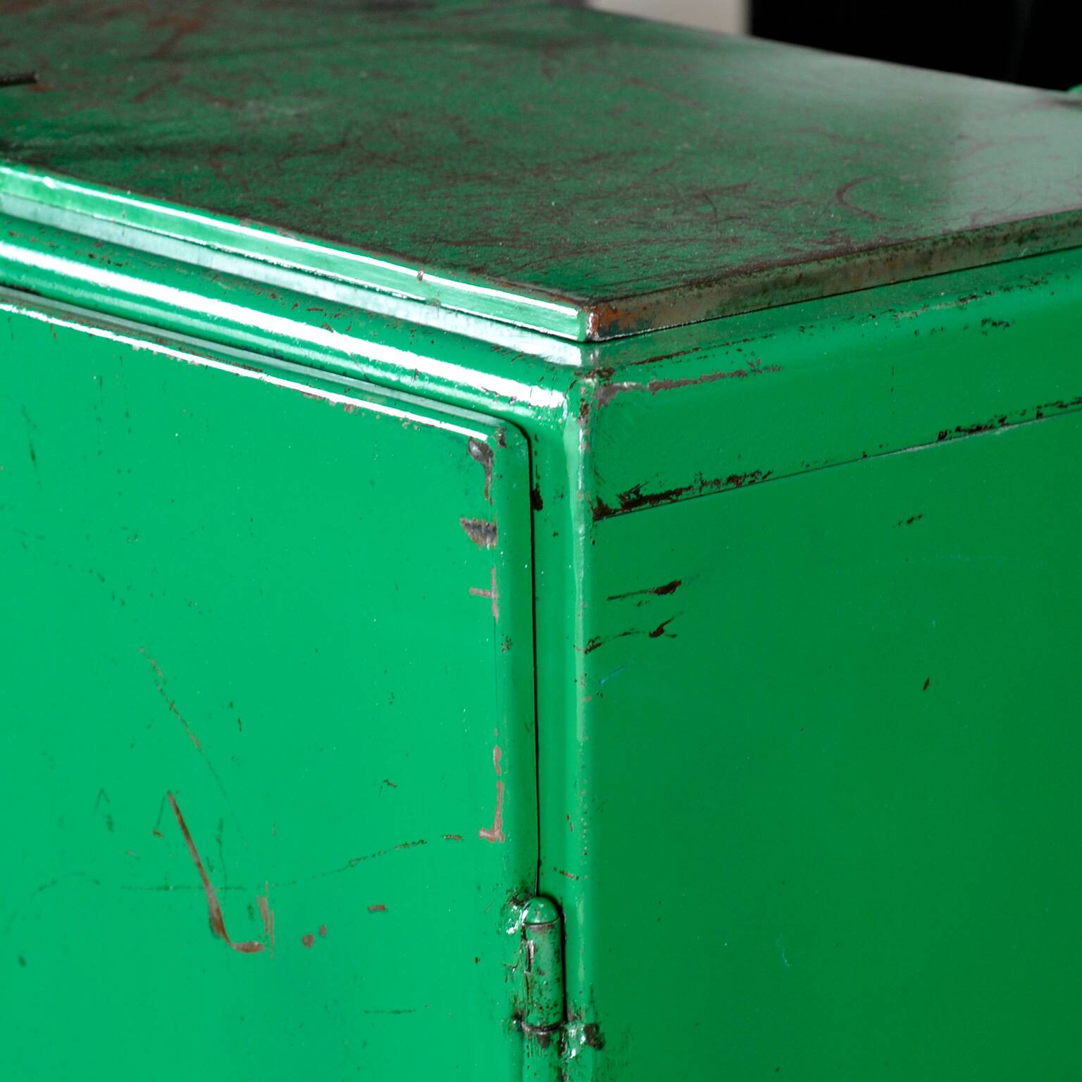 Industrial Iron Cabinet, 1960s