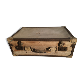 Vintage wood and cardboard case