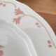 Set of 4 Limoges porcelain soup plates