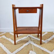 Table de chevet, bout de canapé scandinave, années 60