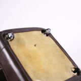 Modular leather sofa by michel cadestin for airborne