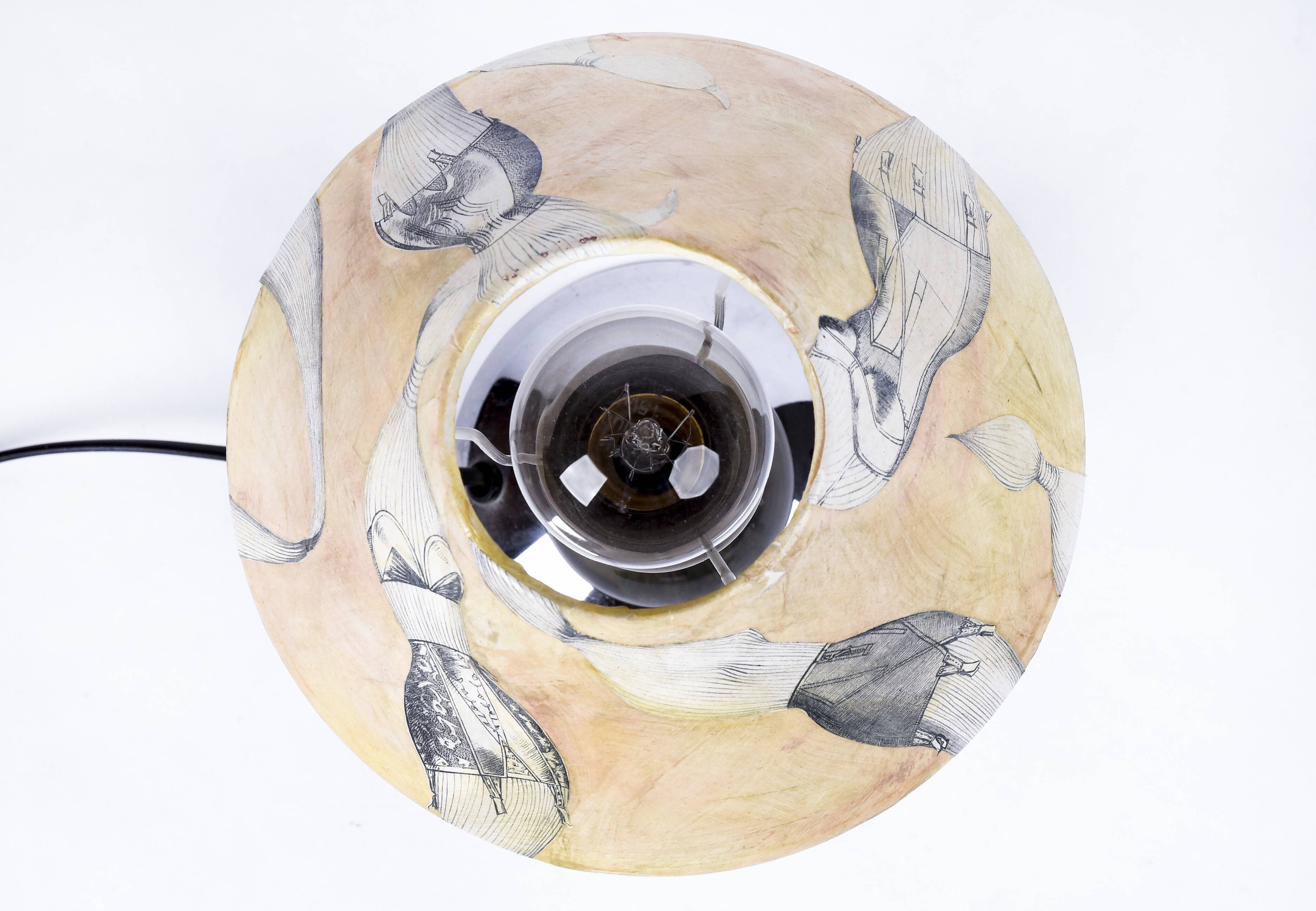 Paire de lampes de chevet vintage