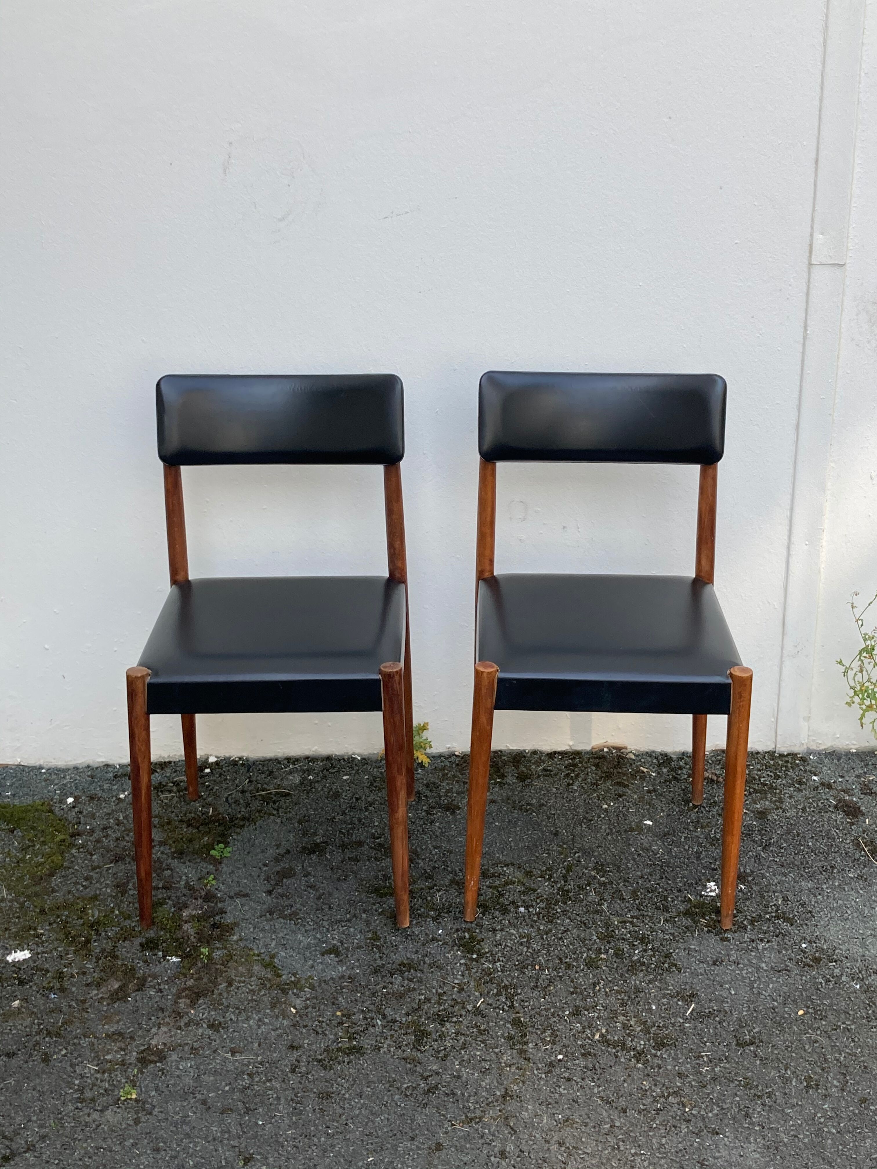 Two Scandinavian chairs