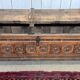 18th-century Breton chestnut bank bench