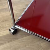 USM Haller Serving Trolley in Ruby Red