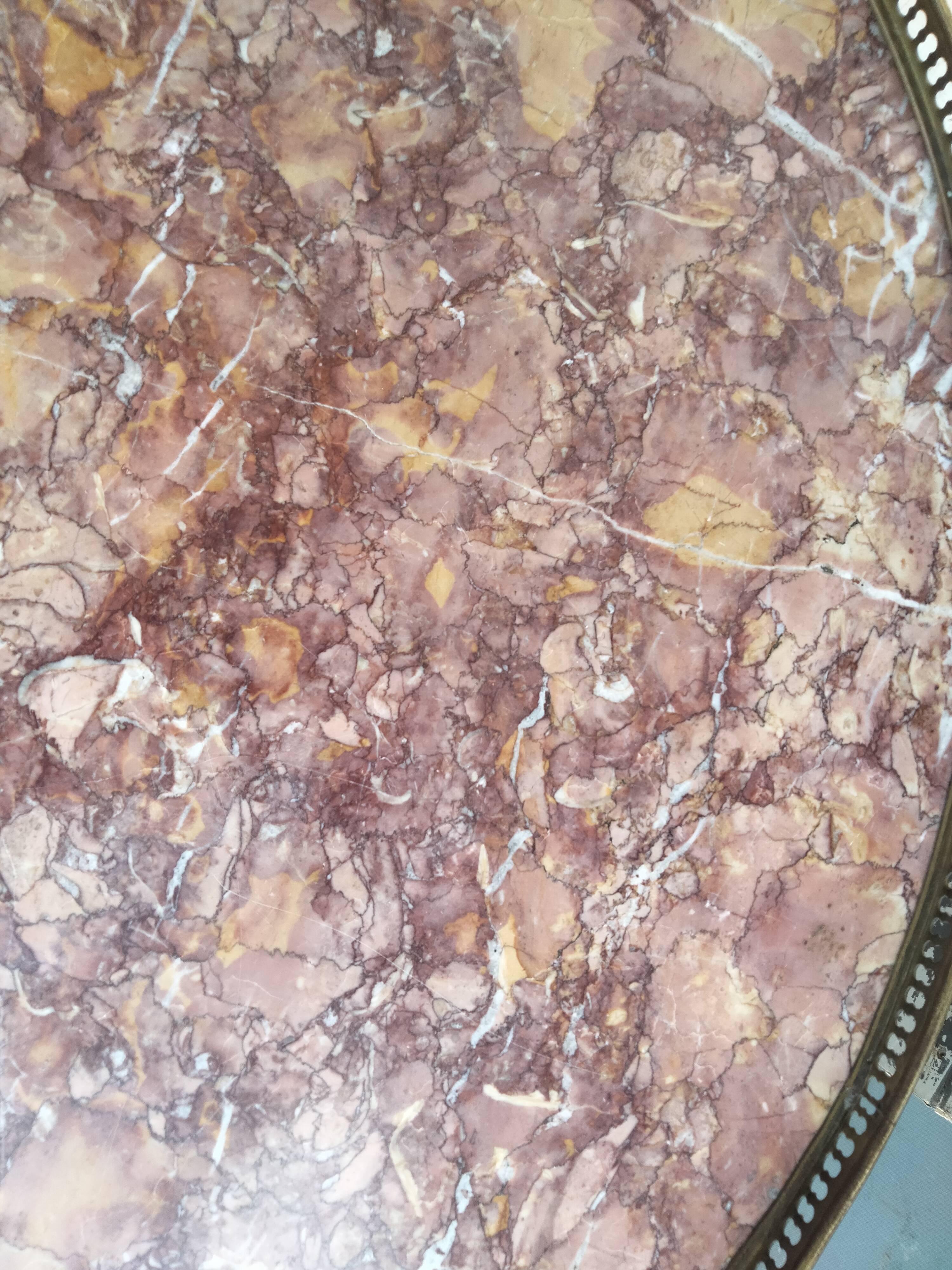 Coffee table hot water bottle old style Louis XVl