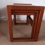 Tables gigognes teck de Arne Hovmand-Olsen