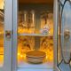 Two-body buffet cupboard