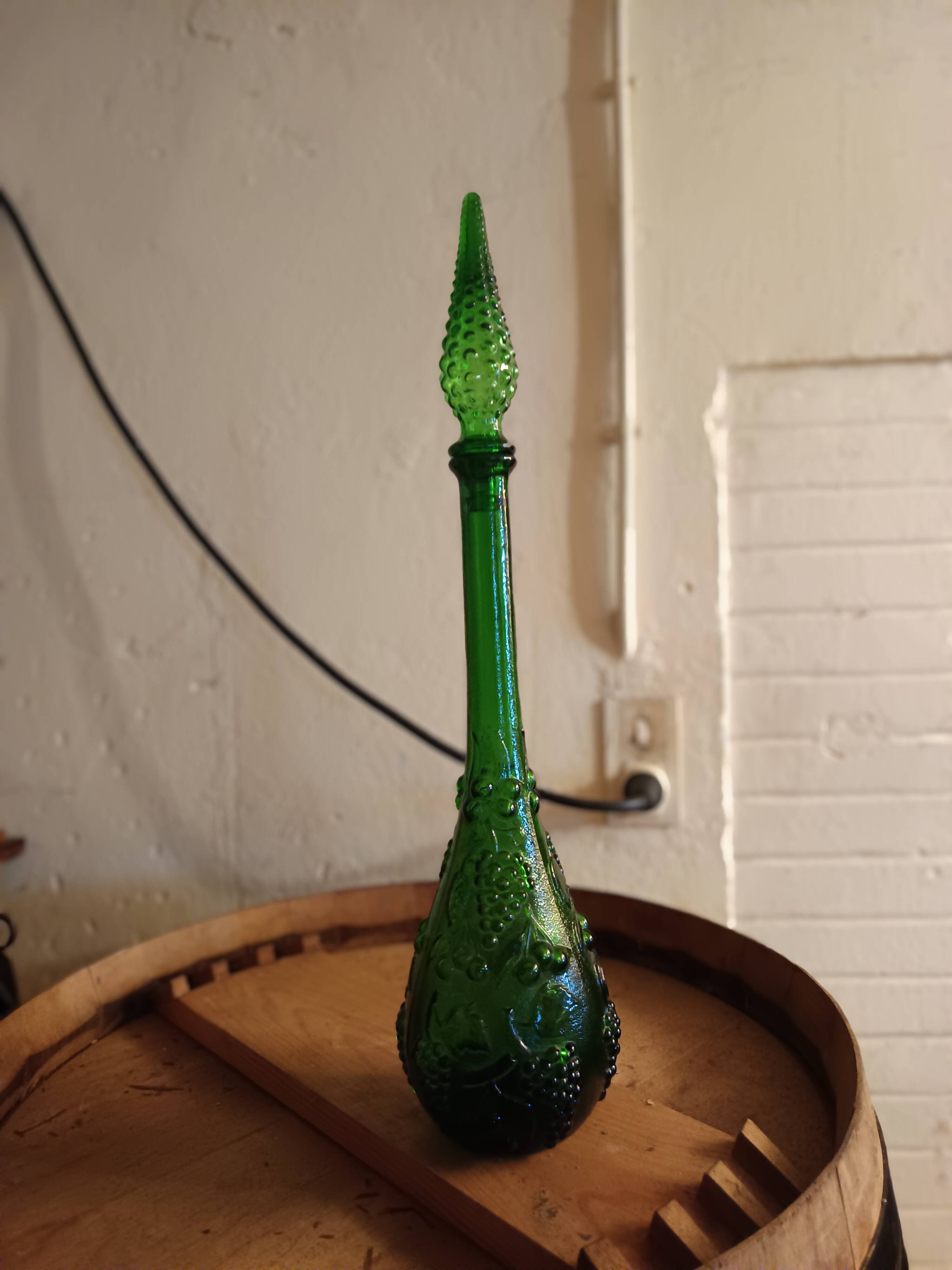 2 carafes from the 60s/70s, height 45cm