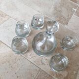 Carafe and matching glasses
