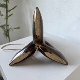1950s ceramic table lamp, free form
