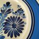 Assiette HB Quimper décor floral années 60-70