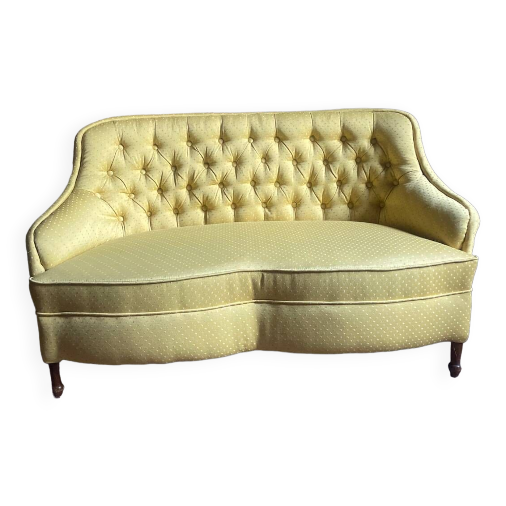 Small padded toad bench