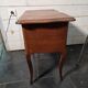 Oak bedside table in Louis XV style