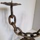 Pair of Brutalist Candelabra Candle Holders from the 60s 70s