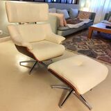 Fauteuil relax lounge et ottoman