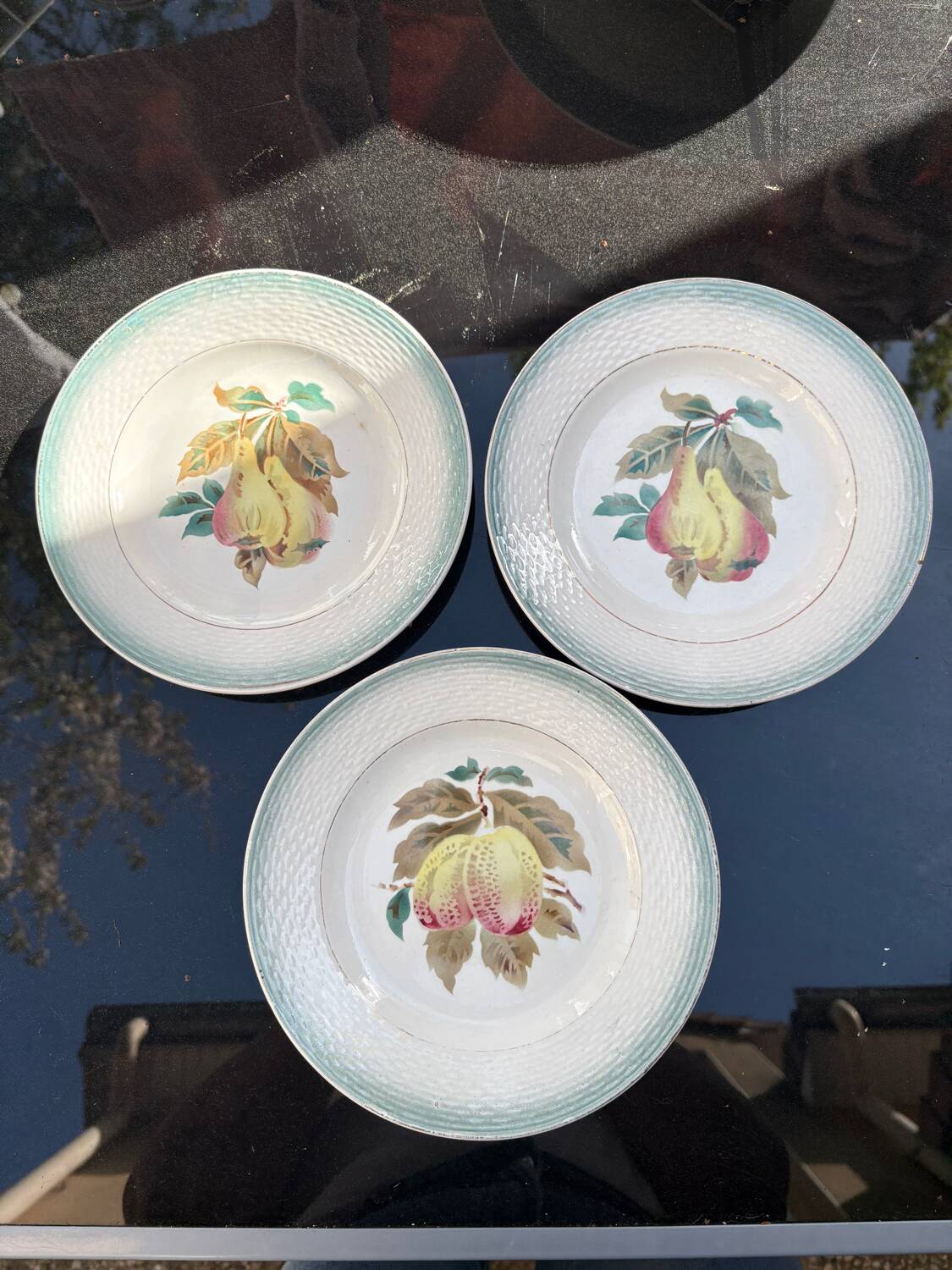 Assiettes à dessert St Amand