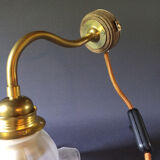 Tulip frosted glass wall lamp