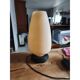 Lampe opaline saumon année 60