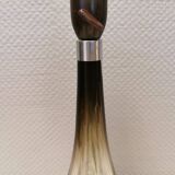 Glass table lamp with an elegant shape. By Bengt Orup 1957.