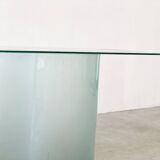 Fiam Marea console table in glass