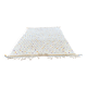 Beni Ouarain rug 300x200 cm – Natural wool with multicoloured patterns,